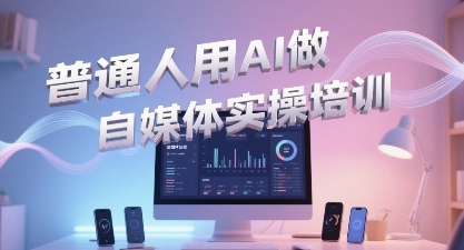 普通一个人用AI做自媒体，助你轻松开启AI自媒体创作之路-聚业